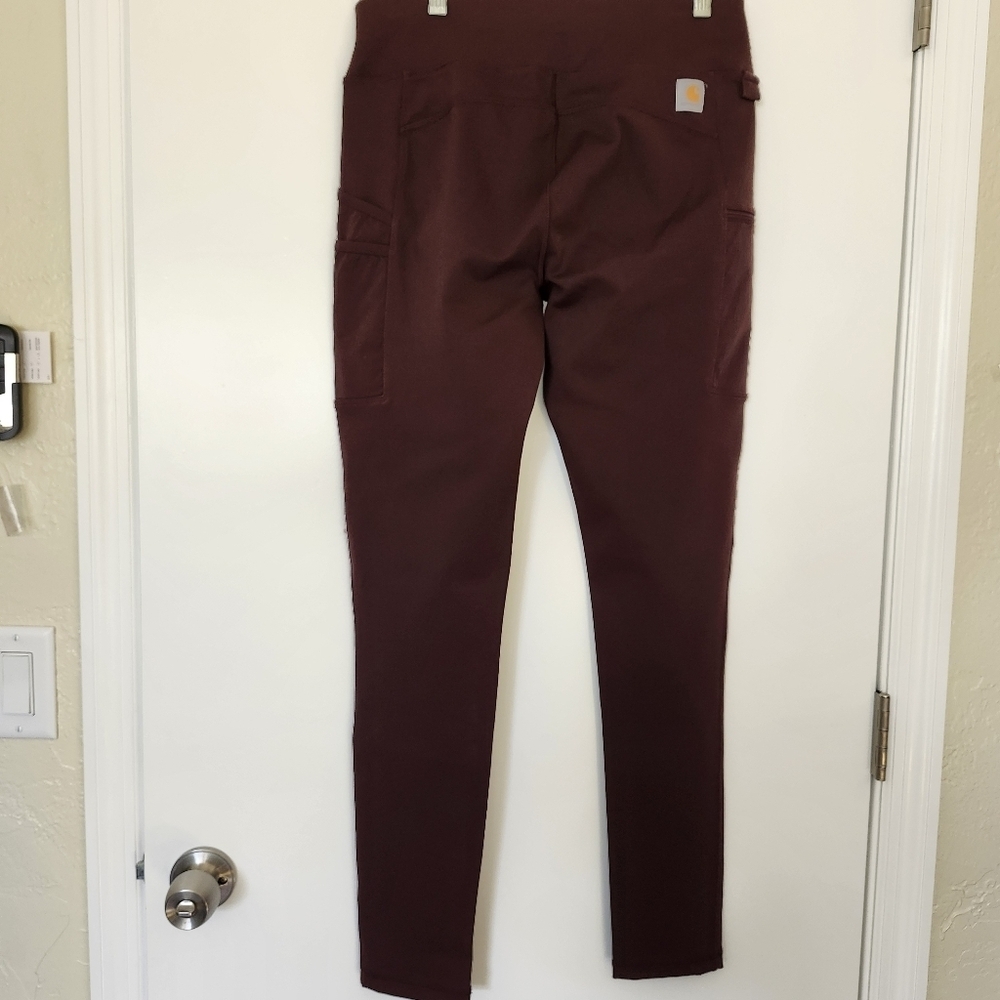 New Carhartt Force Fitted Lightweight Utility Legging Blackberry XS‎ - Picture 5 of 11
